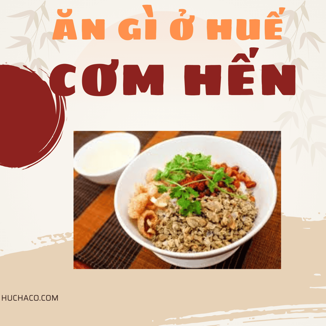 cơm hến, đặc sản huế